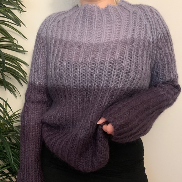 Vintage Mohair Ombré Sweater - Picture 5 of 7